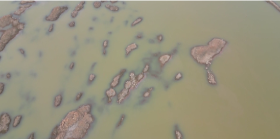 干旱天氣加上枯水期西江航運(yùn)通航船又堵了