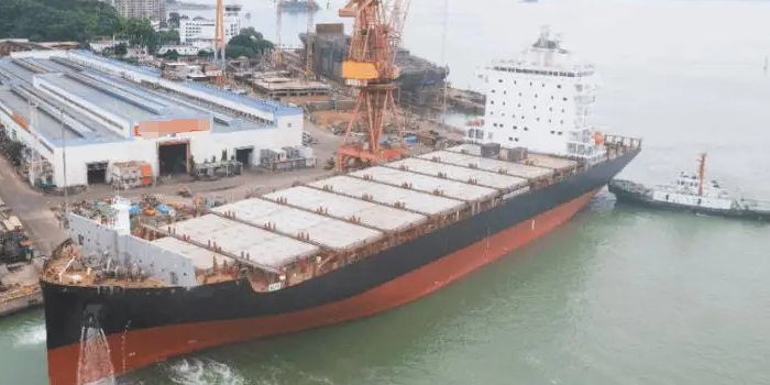 好消息！廈船重工交付1800TEU集裝箱船，揚(yáng)子江船業(yè)再獲集裝箱船訂單